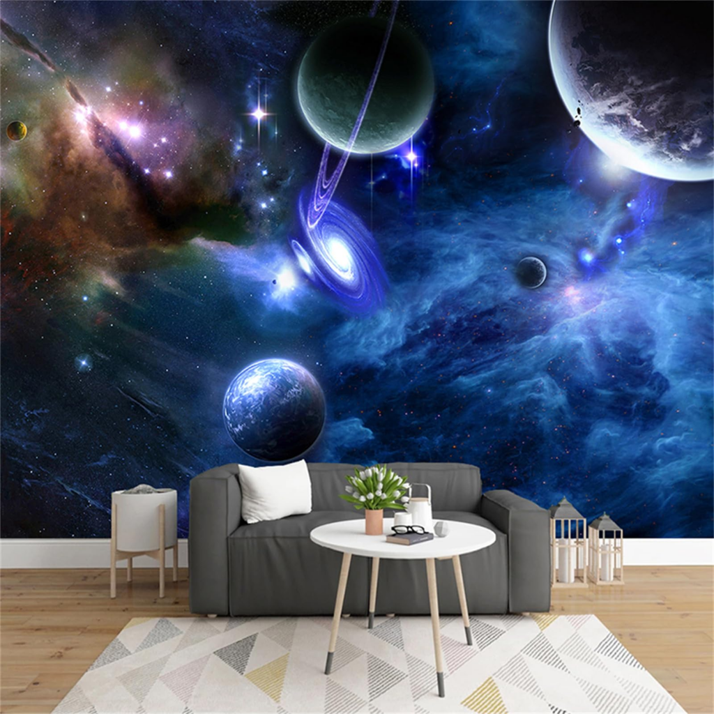 17 Galaxy Space Themed Bedroom Ideas for Dreamers