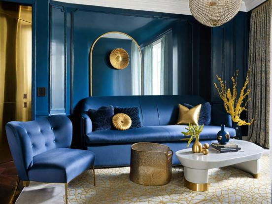 21 Blue and Orange Living Room Ideas for A Unique Style